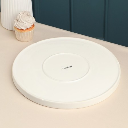 Porcelain plate Sola, d = 30 cm, white-2