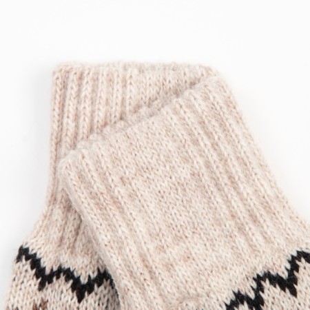 Women's socks, beige color, size 23-25-1
