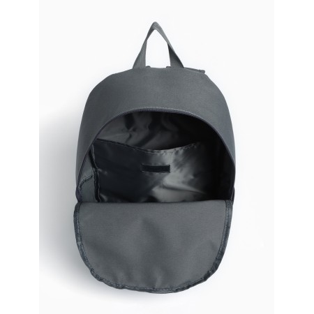 Sports backpack on lightning, universal size, gray color-8