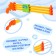Water pistol "Blinking", 60 cm., Mix color