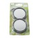 Spherical mirror, 50 mm, black, set 2 pcs