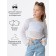Sweater Children's Amarobaby Lattice, height 134 cm, white color