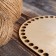 Cleaning “oval parallel”, bottom plywood 3 mm, 20 × 15 cm, d = 10mm