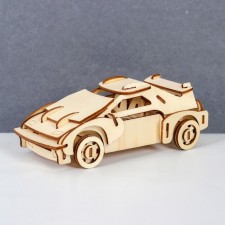 3D model of wooden miracle-brown 