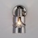 ANSA lamp, 1x40W E14, color black pearls