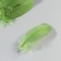 A set of feathers of the goose 13-18 cm, 20 pcs, army green