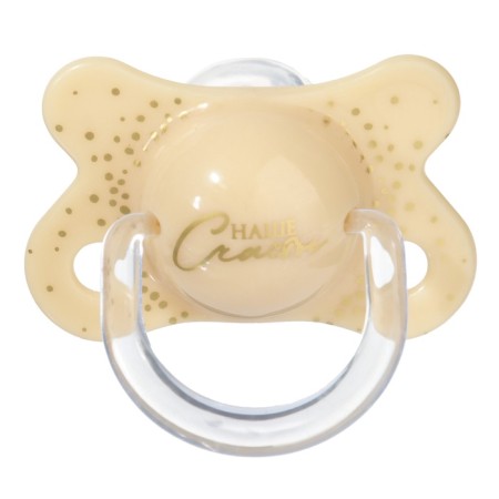 Nipple - New Year's dummy "Happiness", orthodontic, silicone, +6 months, in the container-8