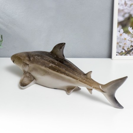 Souvenir Polystone Light "Shark" 14x20.5x45 cm-3