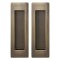 SH010 URB AB-7 handle for sliding doors, bronze color