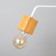 Hugue-2 desktop lamp brown/white 20x20x55cm Risalux