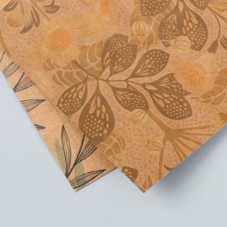 Scrapbooking paper bilateral craft "Flora" density 180 g 15.5x17 cm-4