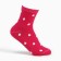 Women's socks, red color, size 36-38