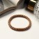 Hair gum "Sport Lux" weaving strokes, 5 cm, mix