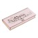 Wooden envelope "Happy Wedding Day!" pink, 17 x 8.5 x 2 cm