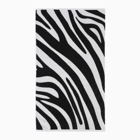 Trick Ethel Trick "Zebra" black, 70x130 cm, 100% cotton, 420 g/m2-1
