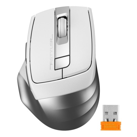 Mouse A4Tech FSTYLER FG35 silver/white optical (2000DPI) wireless USB (6but)-2
