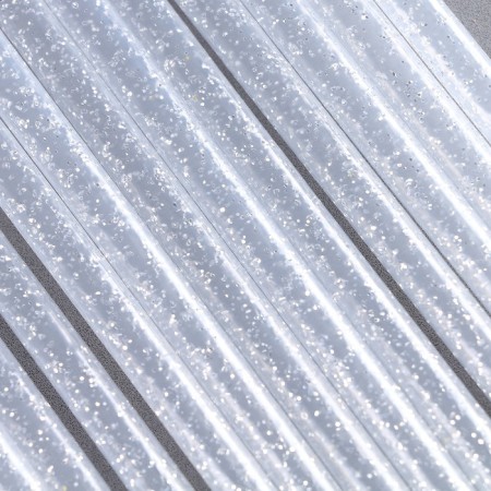 Truks for the “sparkle” cocktail, in the set 12 pcs., Silver color-1