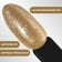 Nail varnish gel, Chrome, shimmer, 3 phase, 8ml, led/uv, golden color (005)