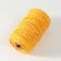 Knitted polypropylene cord without a core 3 mm /50 m (yellow)