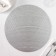 Set of serving napkins on the table “wave”, d = 38 cm, 4 pcs, color silver