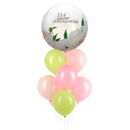 A set of balloons "Performance", foil, latex, 9 pcs.-1