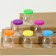 The basis for creativity and decor is a jar with a “rounded” lid, size is 6.4 × 4 × 4 cm, mixtures mix