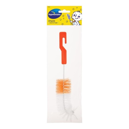 Brush for bottles, curved, mix-6