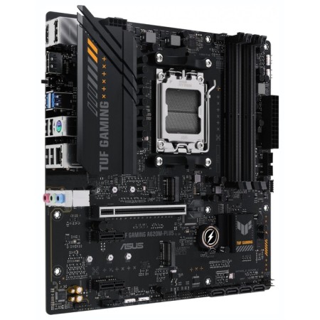 Maternal board ASUS TUF GAMING A620M-PLUS Socketam5 AMD A620 4XDDR5 MATX AC`97 8ch (7.1) 1070404-2