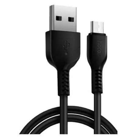 Hoco X20, Type -C - USB, 3 A, 2 m, PVC braid, black-1