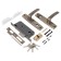 Crystone Castle APECS 1330/60-A, with a pen, bronze color, m/o 80 mm