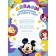 Diploma for the graduation "Graduate of kindergarten" A4, Mickey Mouse