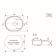 Kitchen car wash Practik PR 610-003, 610x470 mm, gloss, color light gray