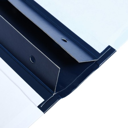 Archive folder for the Calligrata binding "Form 21", with scallops, 4 holes, with 2 ties, 50 mm-4