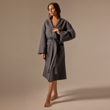 WAFEL Women's bathrobe SL Home: Waffle 