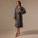WAFEL Women's bathrobe SL Home: Waffle "Grig Sandre", size XL, 100% cotton, 320 g/m2