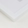 Photo frame Plastic "Mira" 20x30 cm, 641861 White (plastic screen)