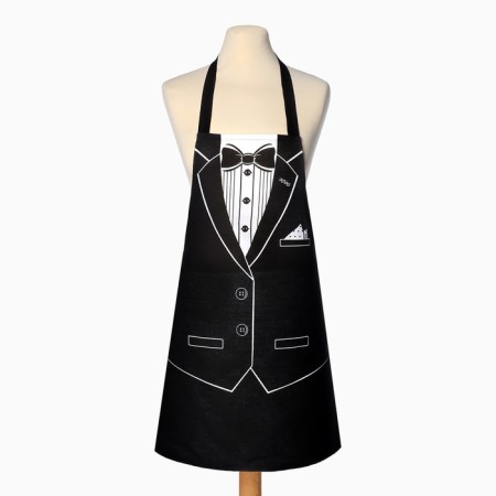Apron Dilyana "Gentlemen", 60 × 70 cm, cotton 100 %, mobble-1
