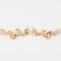 Earrings Metal "Shine" wave, color gold