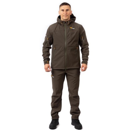 PRIDE Magnum hunting suit, size 52-54, height 170-176 cm, khaki color