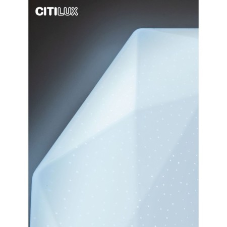 Lamp Citilux "Astron" CL733480G, 37.5x37.5x8 cm, 1x48W, LED, Color White-9