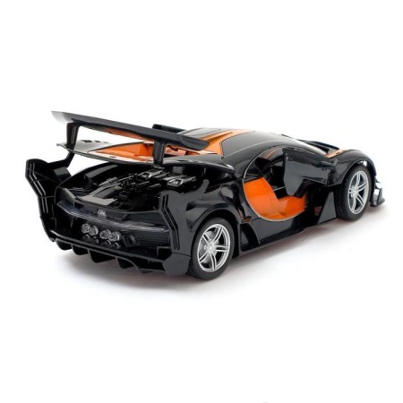 The radio -controlled “shyron” machine, doors open, works from batteries, color orange color-4