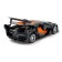 The radio -controlled “shyron” machine, doors open, works from batteries, color orange color