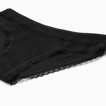 Cowards women's slips, black color, size m-1