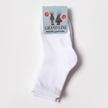 Набор носков (3 пары) для девочки, размер 16-18-3