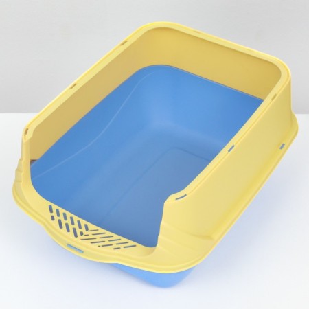 Domik toilet 36 x 37 x 51 cm, blue-yellow-4