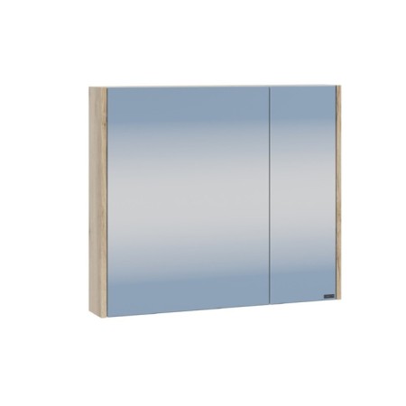 Santa Carder Mirror "Saturn 70" Color Austrian oak