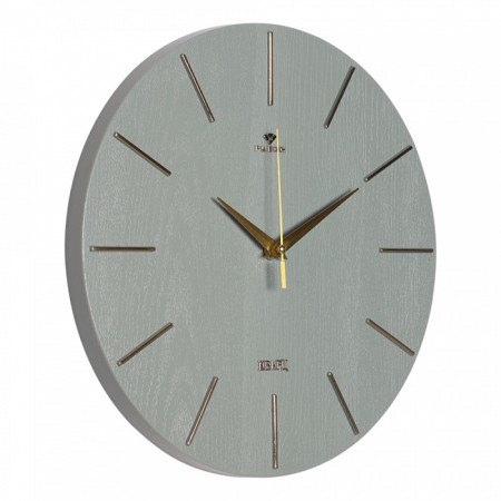 Watching clock, interior "classics", silent, D-30 cm, olive-2