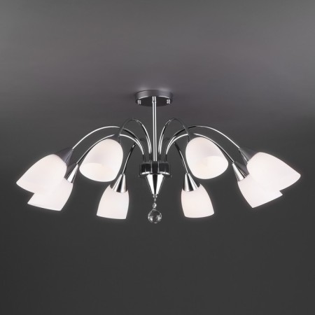 Ellene chandelier, 8x40W E27, color chrome-1