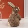 Decor "Bunny with a bow" 19x15x32 cm