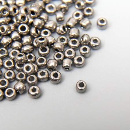 Beads "Zlatka" 08/0 10 g 0576 Nickel